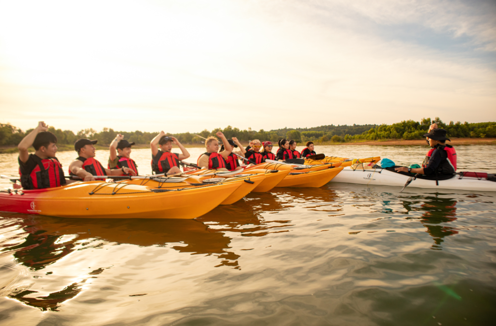 Kayaking